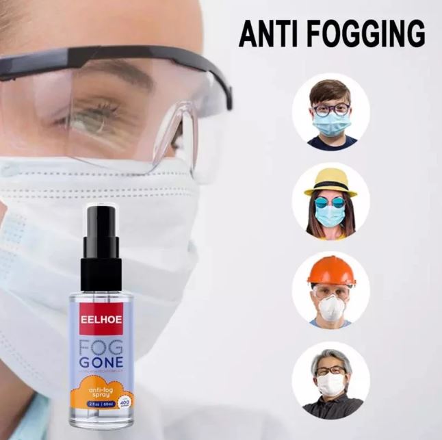 Spray anti-niebla para gafas
