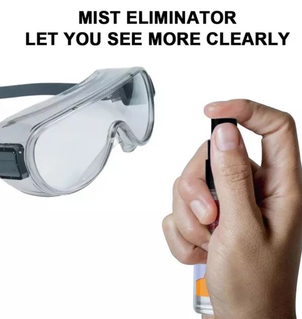 Spray anti-niebla para gafas